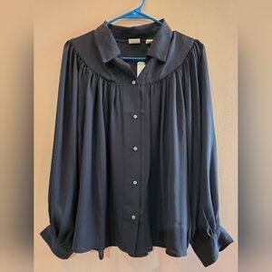 Levi's The Evreyday Blouse Black SizeL NWT